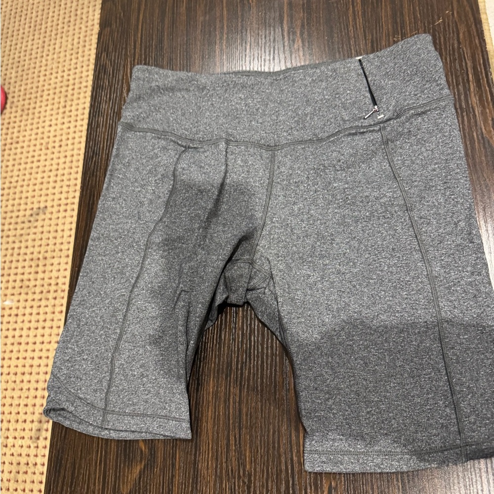 Alia Charcoal Bike Shorts